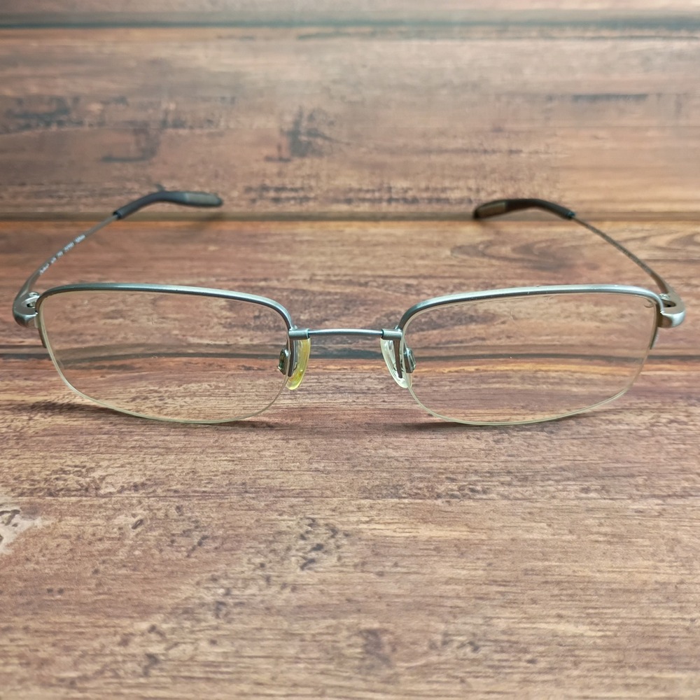 Charmant with CFX CX7253 Silver Metal Semi-Rimless Eyeglasses 51-21-140 AY